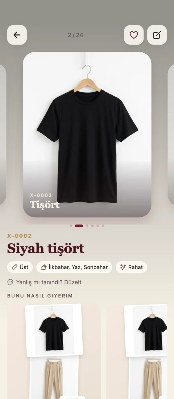 Parça sayfası